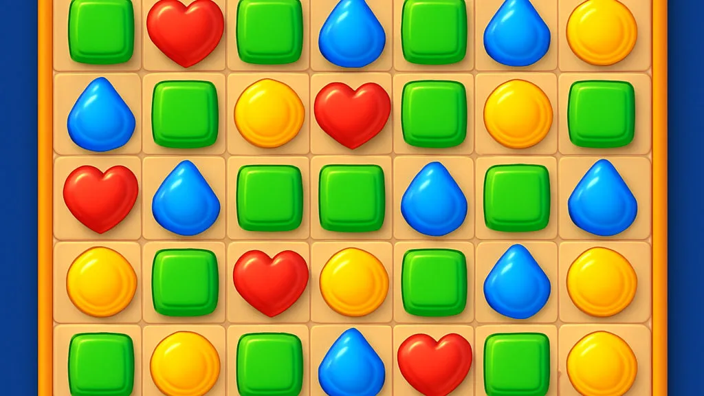 Automatic Difficulty Adjustment in Match3 Levels